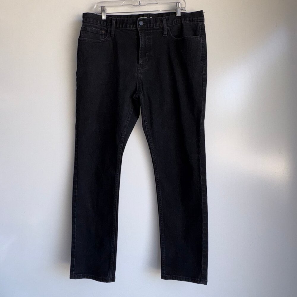 OLD NAVY Slim Leg Jeans Men's Size 36x28 Black